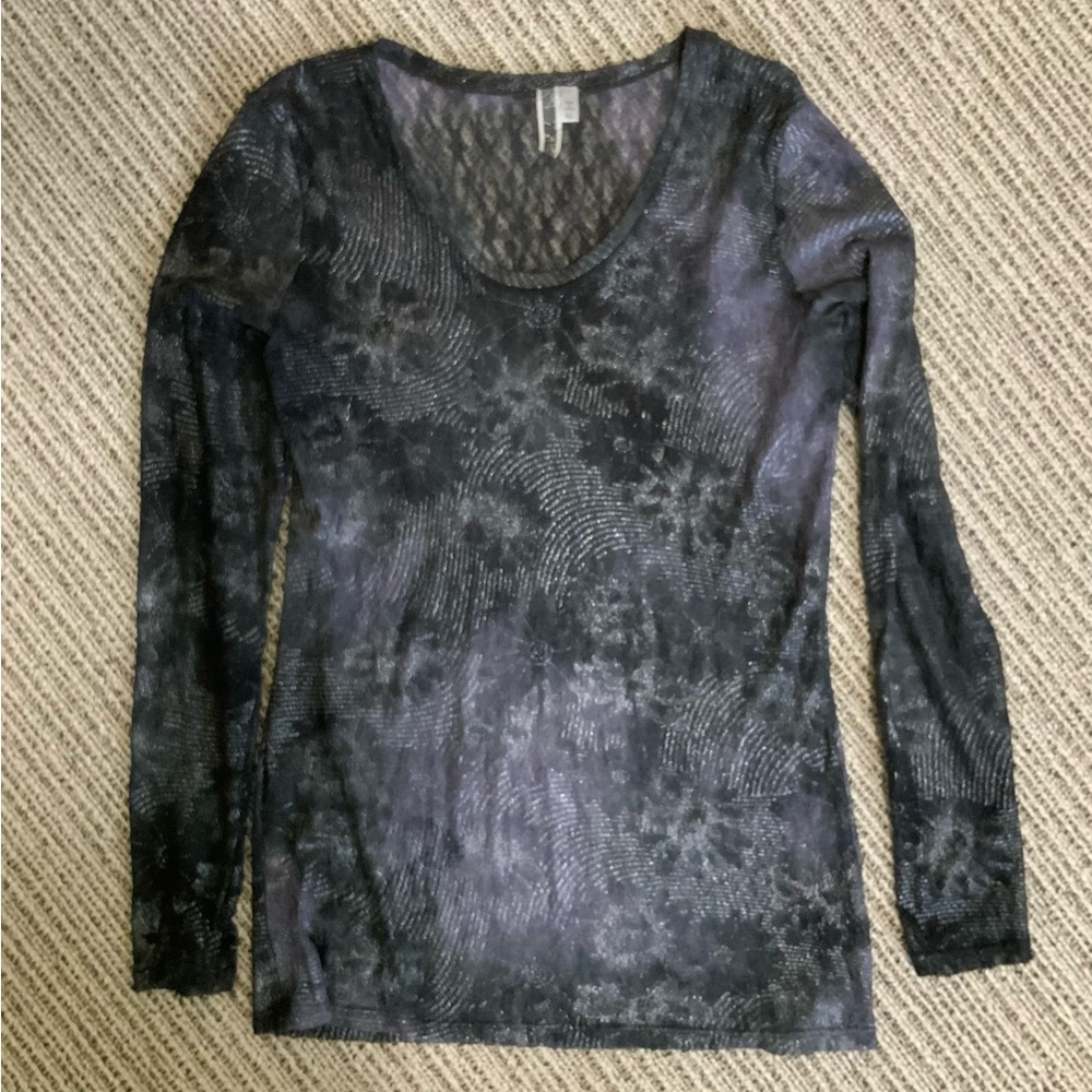 BKE Sheer Lace Top